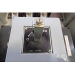 Hoofdschakelaar 400 Ampère + zekeringhouder. Used.